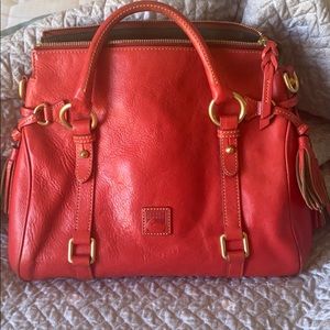 Dooney & Bourne red leather purse
